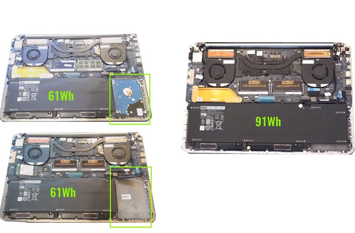 Батарея Dell Precision M3800; M3800 Mobile Workstation 245RR    XPS 9530   91W - изображение 3
