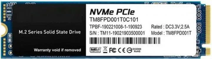 1 Tb M.2 (PCIe 3.0) SSD M.2 2280