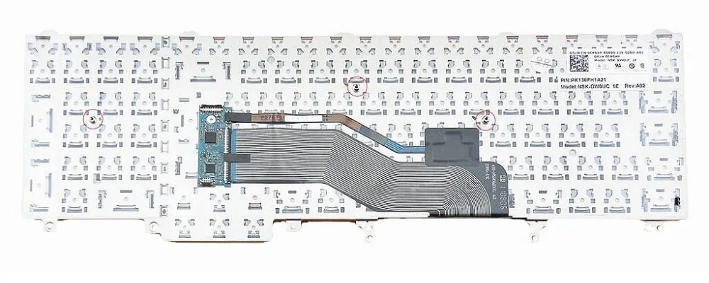 Клавиатура Dell Latitude E5520, E5530, E6520, E6530; Dell Precision M4600, M6600 - изображение 2